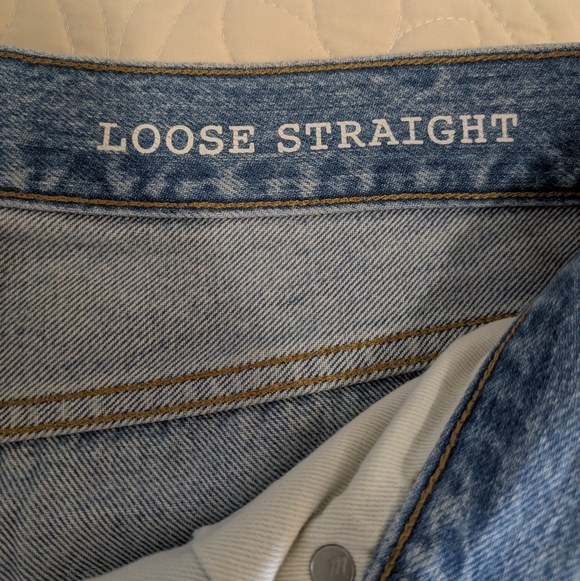 Madewell Loose Straight Vintage Wash Jeans - Picture 7 of 8